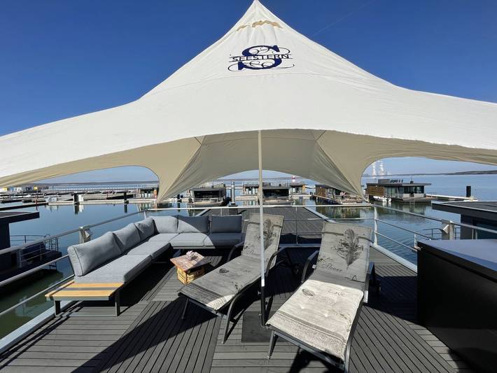 Ferienwohnung für 5 Personen, mit Terrasse am Bärwalder See