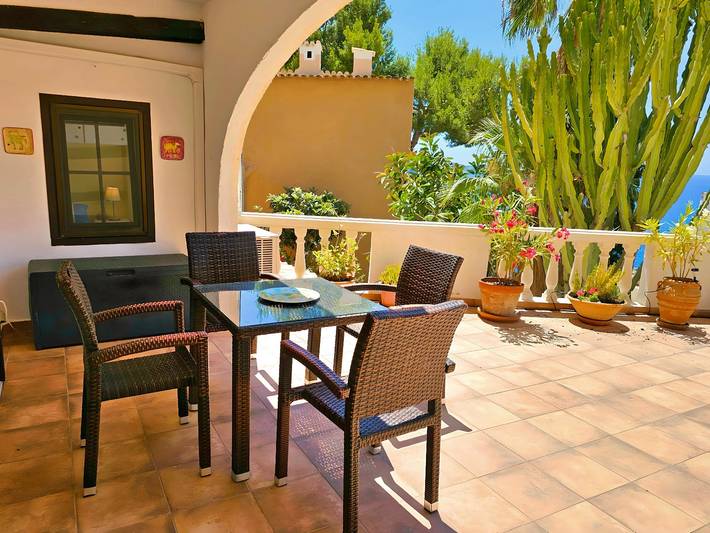 Ganze Wohnung, A3024 Ferienwohnung mit Meerblick für 2 Personen in Cala Fornells in Cala Fornells, Calvià