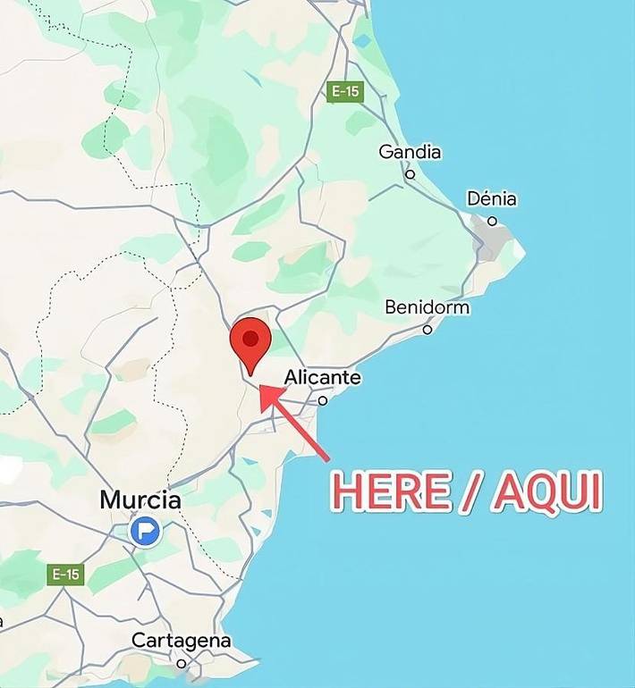 Villa pour 20 personnes, avec vue et vue sur le lac ainsi que piscine et jardin, animaux acceptés à Alicante - 2