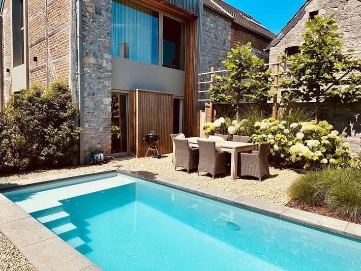 Location de vacances pour 5 personnes, avec jardin et piscine à Clavier - 2