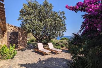 Cottage pour 6 personnes, avec terrasse dans Plage de Tamaricciu