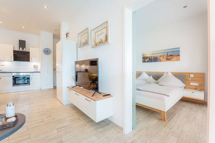 Ferienwohnung für 4 Personen, mit Terrasse und Garten in Dangast