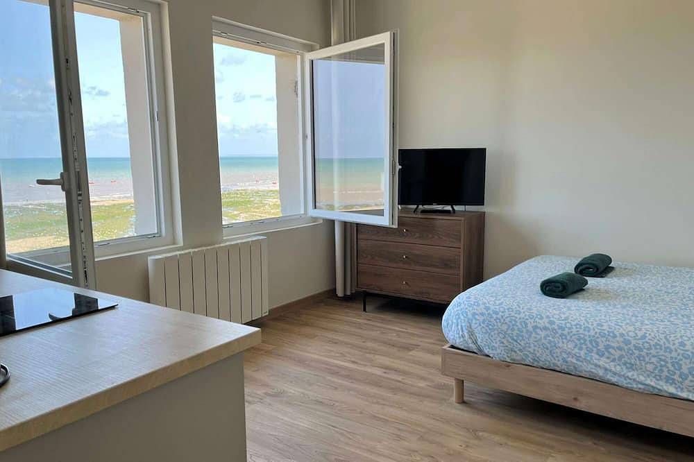 Appartement entier, Bleu Langrune - Studio vue Mer in Langrune-sur-Mer, Région de Caen
