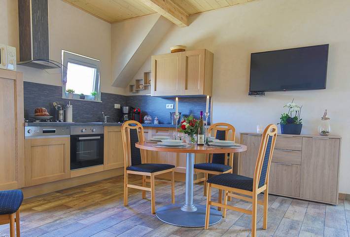 Gîte pour 4 personnes, avec balcon
