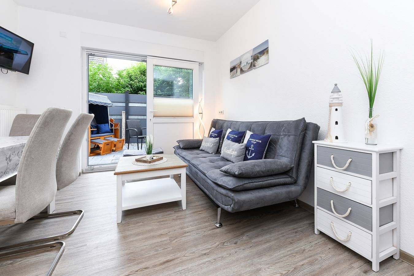 Ganze Ferienwohnung, Ferienwohnungen Haus Boje "Scholle" in Neuharlingersiel, Landkreis Wittmund