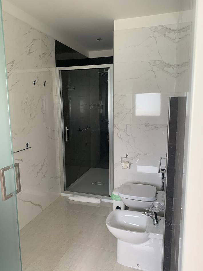 Entire studio, Studio "Residence Meridian Unità 3" Near the Beach with Mountain View, Pool & Wi-Fi in Villa San Pietro, Cagliari Province