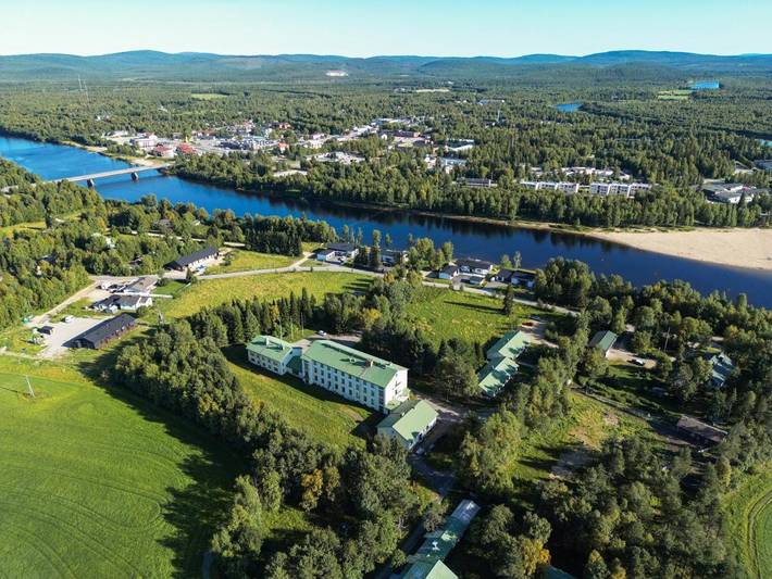 Location de vacances pour 2 personnes, avec jardin et sauna à Ivalo