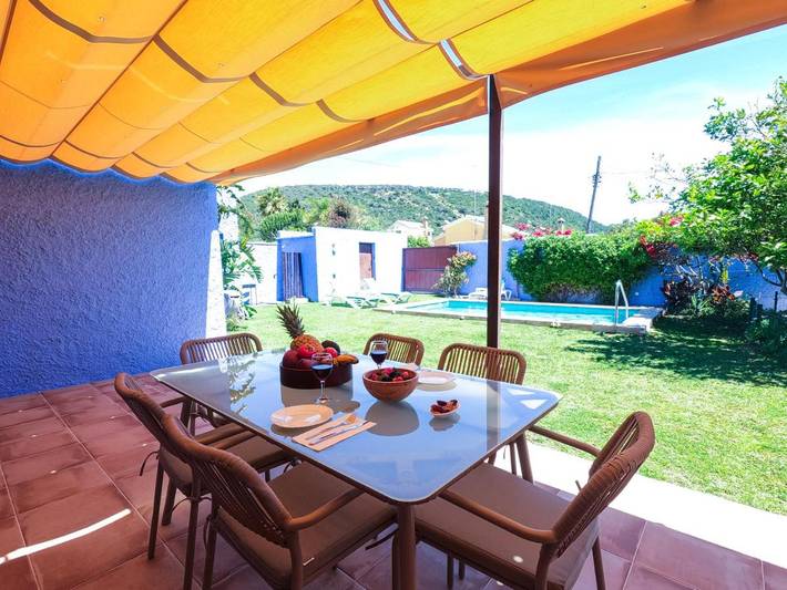 Maison de vacances pour 8 personnes, avec piscine ainsi que vue et jardin - 1