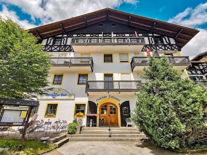 Ferienhaus für 3 Personen, mit Terrasse und Seeblick im Tölzer Land