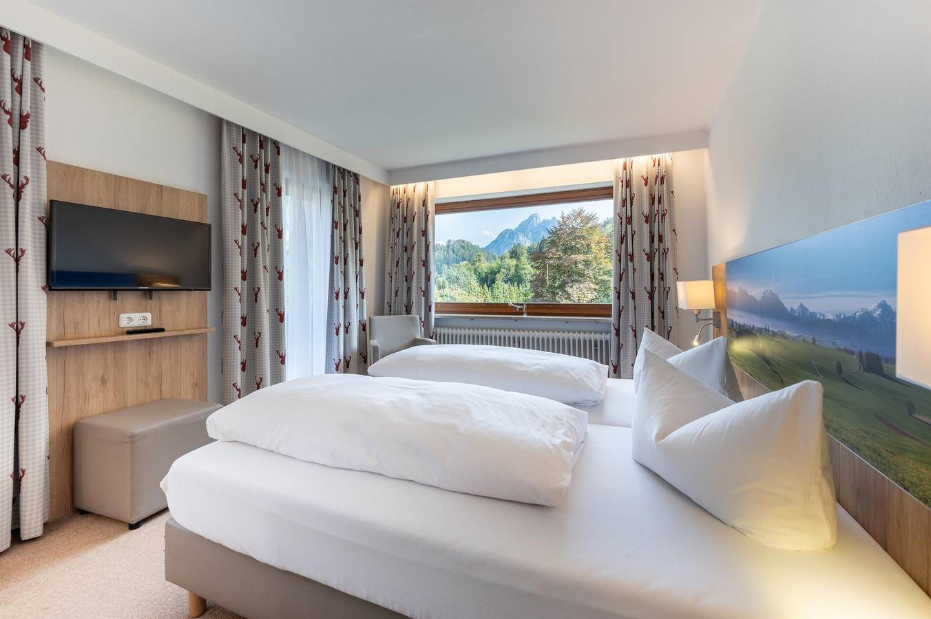 Geheel vakantieappartement, Doppelzimmer mit Balkon in Füssen, Zwaben (Bayern)