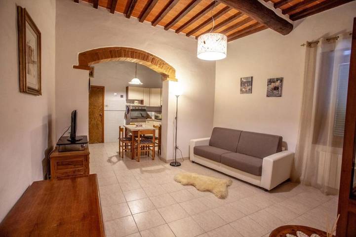 Appartamento per 4 persone, con Balcone e Terrazza nonché Panorama a Castelnuovo Berardenga
