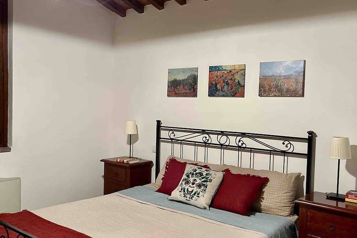Villa with private pool and panoramic view in beautiful Val d'Orcia in San Giovanni d'Asso, Montalcino