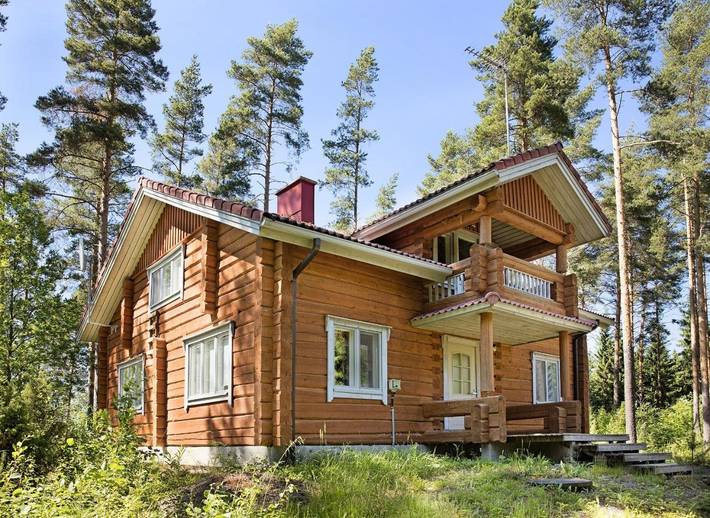 Ferienhaus für 4 Personen, mit Terrasse und Garten sowie Pool und Sauna