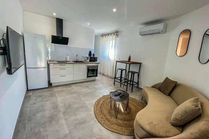 Appartement de vacances pour 2 personnes, avec jardin