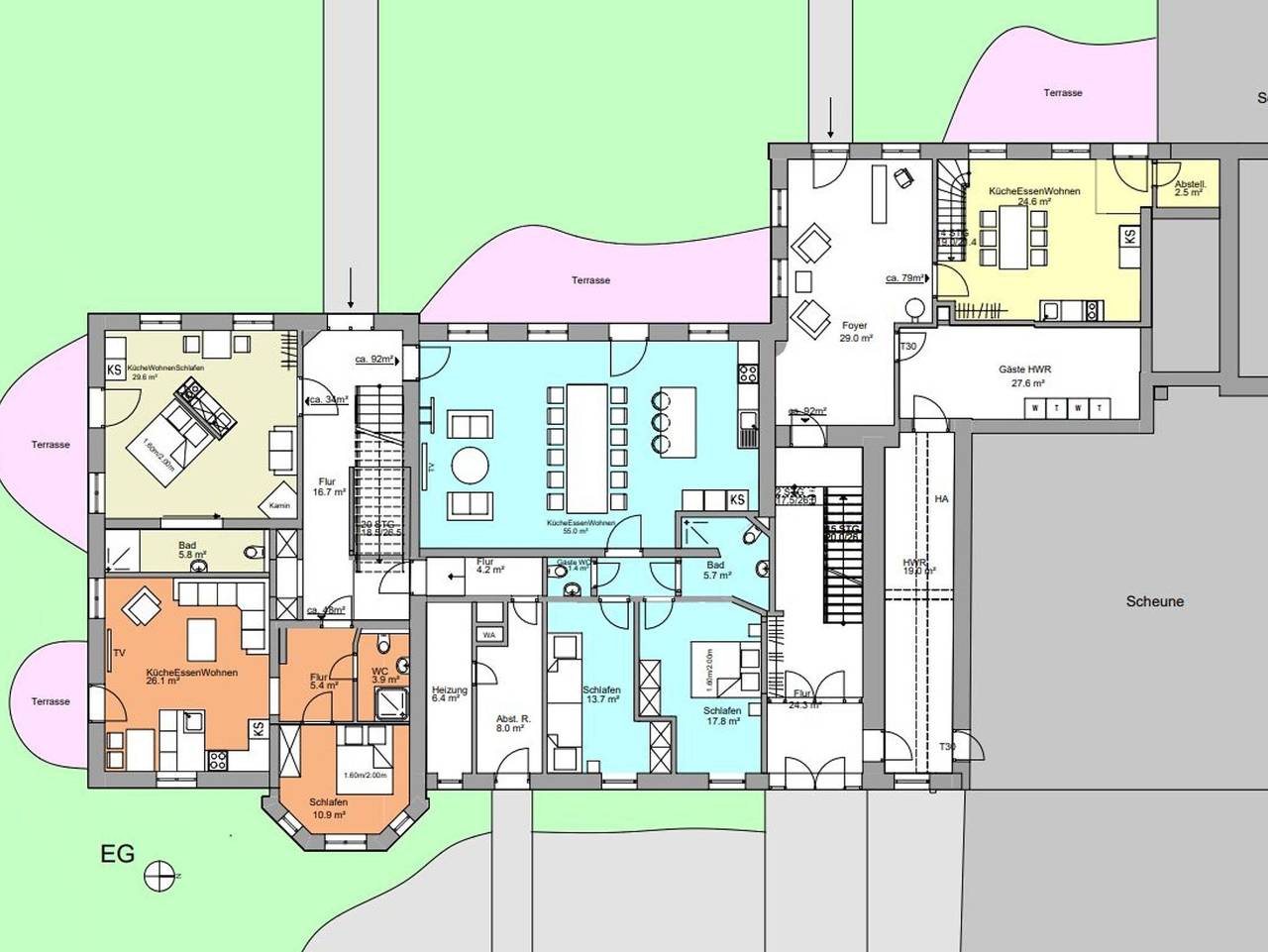 Ganze Ferienwohnung, Der Wilhelminenhof in Dornumersiel, Dornum