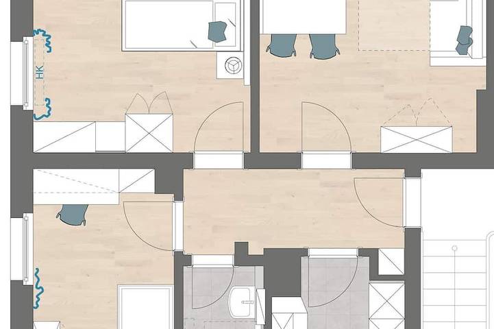 Ferienwohnung für 5 Personen, mit Haustier in Guben