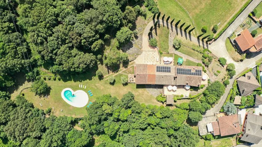 Chalet para 35 personas, con jardín en Garrotxa - 4