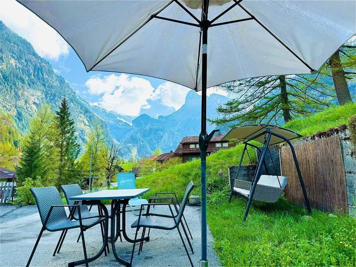 Gîte pour 8 personnes, avec terrasse et vue à Kandersteg - 4