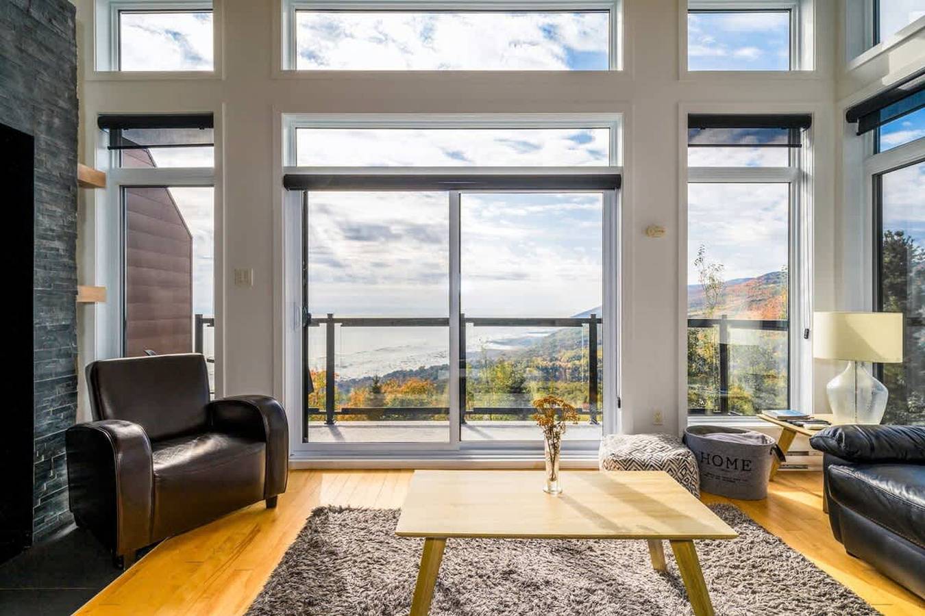 Le Saint-Laurent in Charlevoix in Le Massif