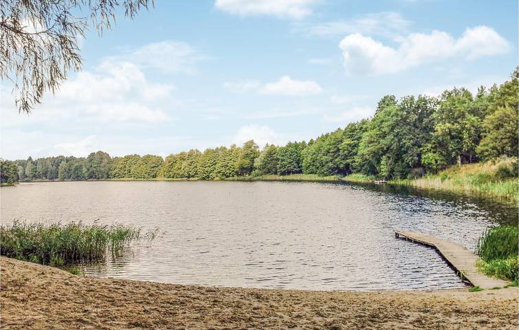 Ferienhaus für 6 Personen mit Terrasse in Rybakowo, Lebus (Polen)