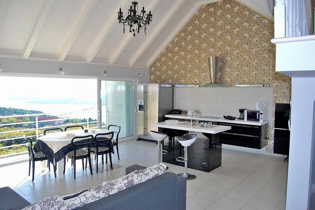 Villa für 10 Personen mit Meerblick in Orasac, Grad Dubrovnik