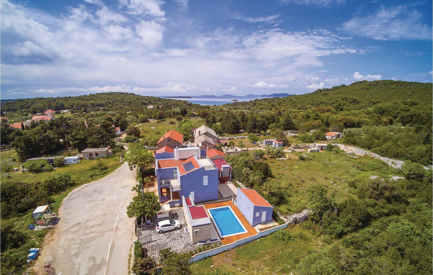 Ganze Ferienwohnung, Reizende Ferienwohnung mit Meerblick und Pool, in der Nähe des Sakarun-Strandes in Sali, Dugi Otok