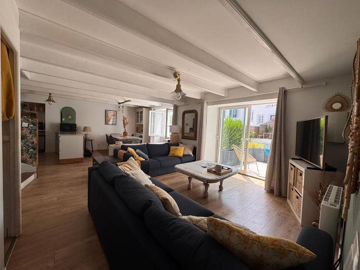Maison de vacances pour 8 personnes, avec vue et jardin