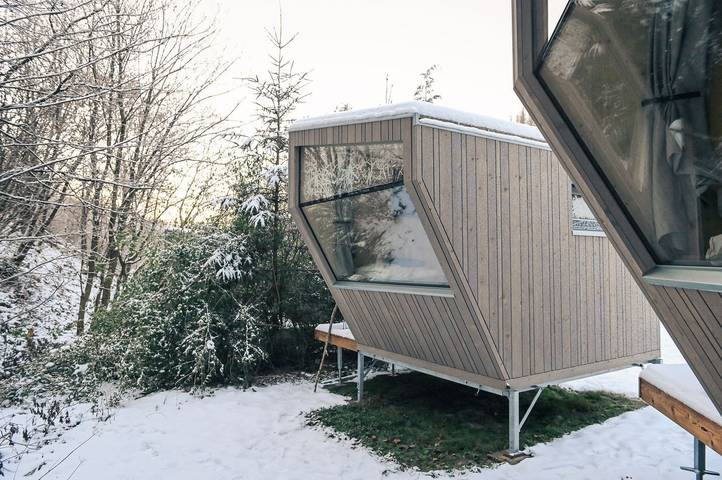 Ferienhaus für 2 Personen, mit Garten und Ausblick sowie Terrasse und Sauna - 1