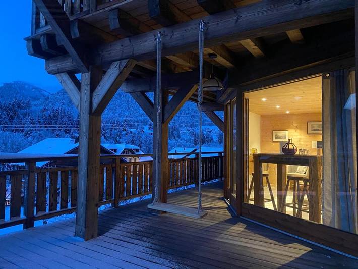 Gîte pour 4 personnes, avec jardin et vue à Montriond - 3