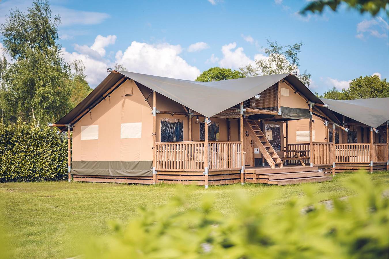Vakantiepark Ackersate — Safari-Zelt 'Edelhert' | 2 - 8 pers in Veluwe