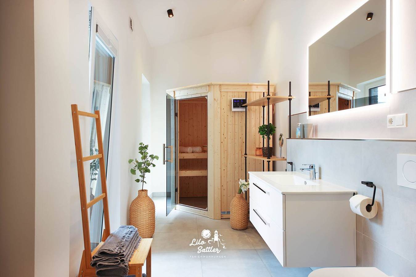 Ganze Wohnung, Ferienwohnung Deichstuben 1 in Büsum: Hafen, 2 Sz, Sauna & Terrasse in Hafen Büsum, Büsum