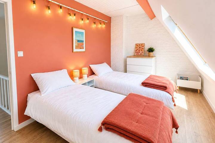 The Blue Case • 2 bedrooms • Serves 4 • Seaside in Grand-Fort-Philippe, Región de Dunkerque