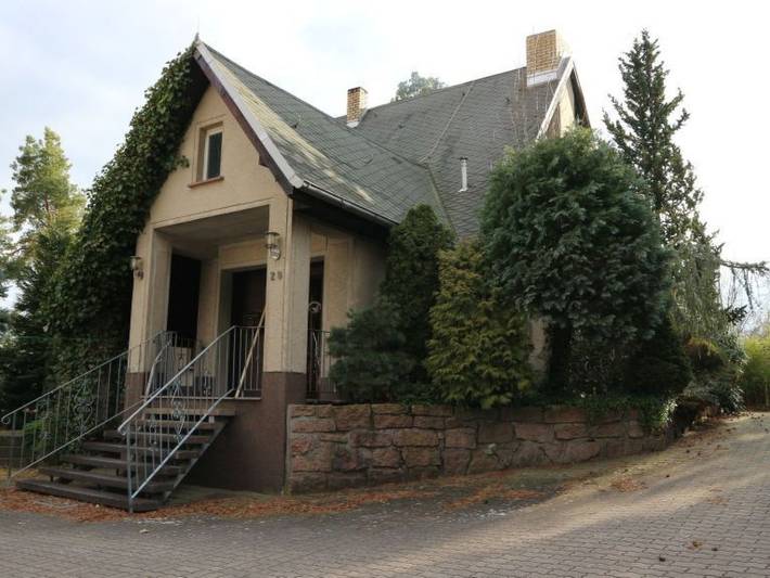 Ferienwohnung für 3 Personen, mit Terrasse und Garten sowie Pool in der Dübener Heide