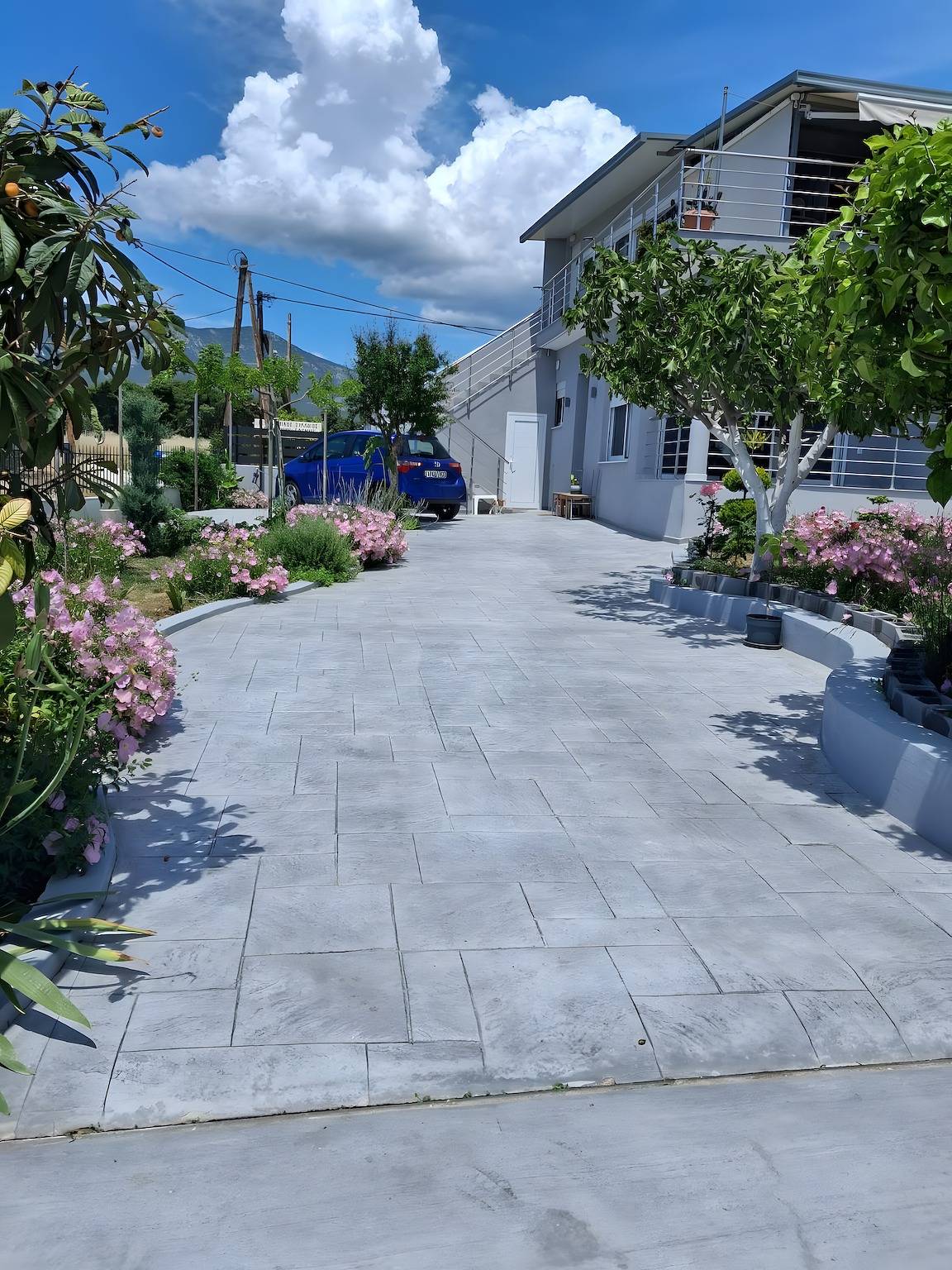 Brandneues Landhaus 2026 mit Bergblick, Wlan & Klimaanlage in Loutraki-Perachora, Korinthia