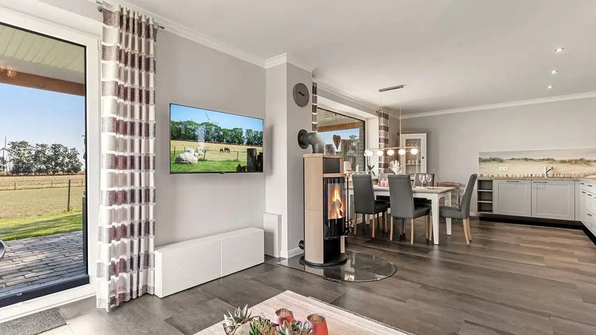 Ferienhaus für 5 Personen, mit Garten und Sauna sowie Whirlpool und Terrasse, mit Haustier in Klausdorf - 4