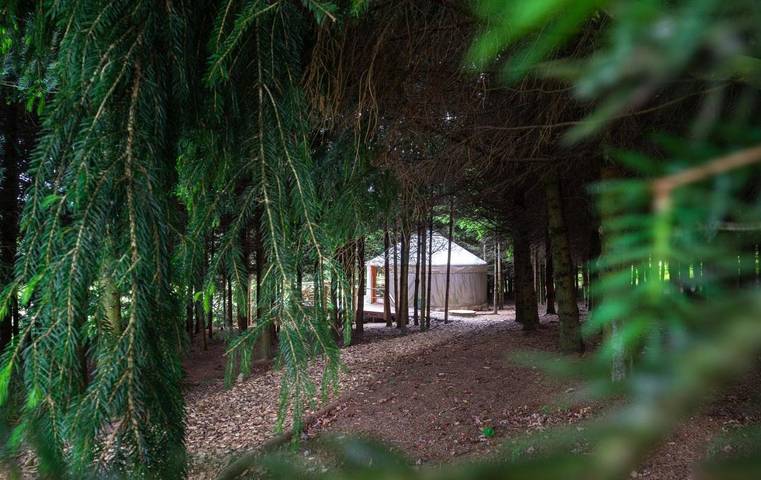 Camping für 3 Personen, mit Ausblick und Terrasse sowie Garten in Tschechien - 3