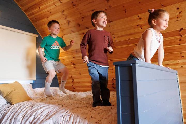 Camping pour 6 personnes, avec Terrasse ainsi que Jardin et Vue en Irlande - 4