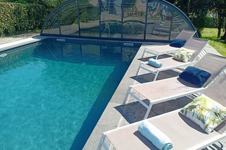 Villa pour 10 personnes, avec piscine et jardin, adapté aux familles en Vendée - 2