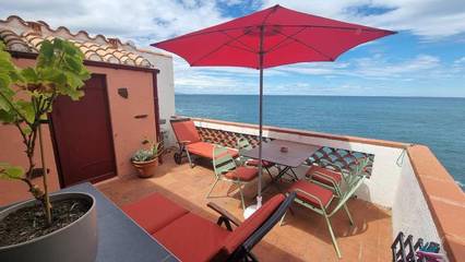 Location de vacances pour 4 personnes, avec vue et terrasse dans Eglise Notre Dame Des Anges De Collioure