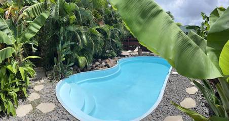 Cottage pour 2 personnes, avec piscine et sauna ainsi que jacuzzi et jardin à Sainte-Anne (Martinique)