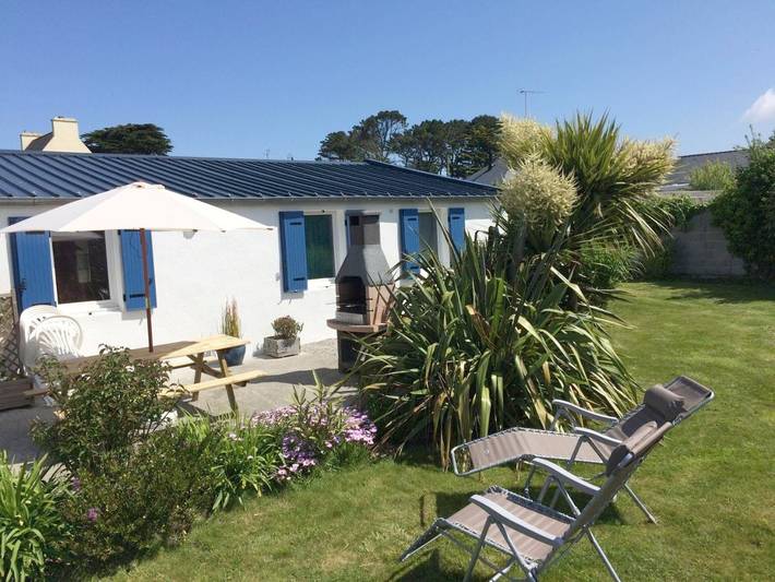 Location de vacances pour 6 personnes, avec jardin, animaux acceptés à Landunvez