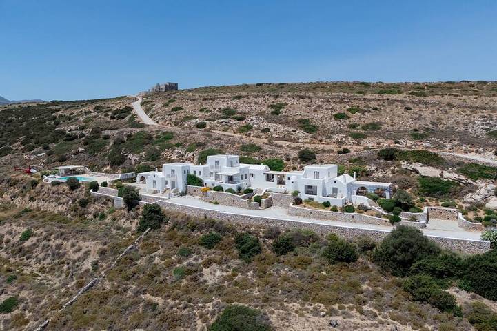 Maison de vacances pour 24 personnes, avec jardin dans Paros