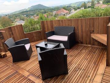 Gîte pour 2 personnes, avec terrasse à Alby-sur-Chéran