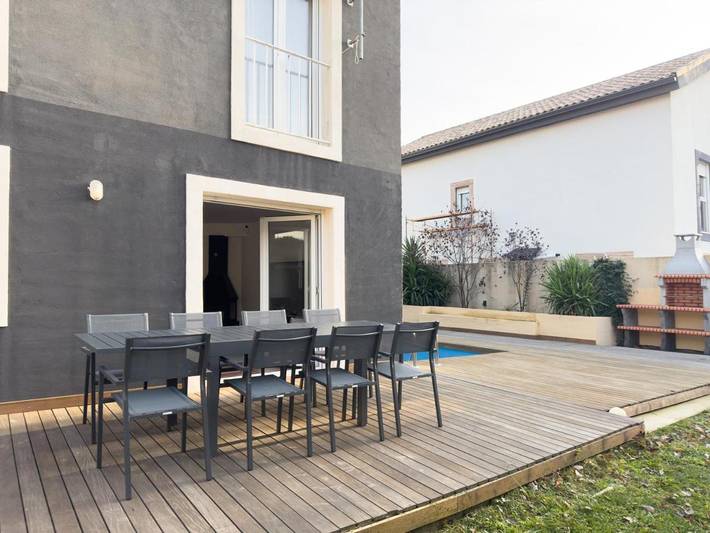 Casa rural con piscina para 8 personas, con jardín además de piscina y vistas en Cuenca del Guadarrama - 4