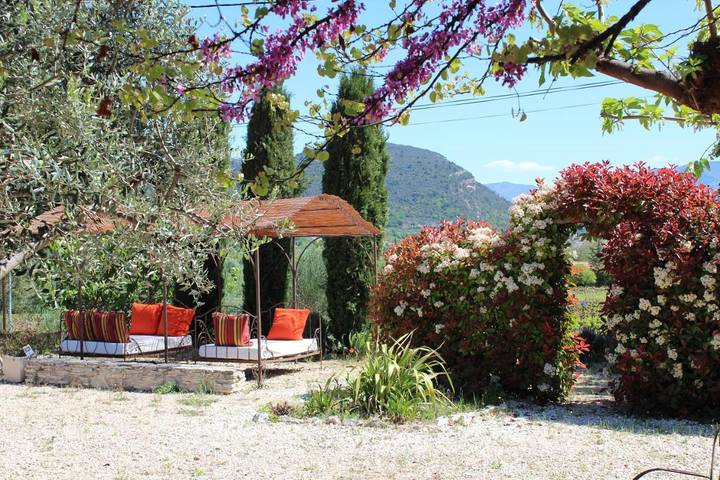 Maison d’hôte pour 4 personnes, avec piscine et jardin dans la Drôme - 4