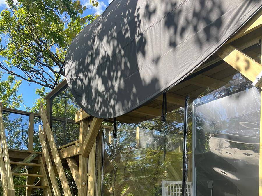 Flower Camping L'Abri-Côtier - Einzigartig 2 personen - D'Tente Dkbane 12m² Insolite - 1 Zimmer + Terrasse (ohne Sanitäranlagen) in Saint-Nazaire-sur-Charente, Rochefort und Umgebung