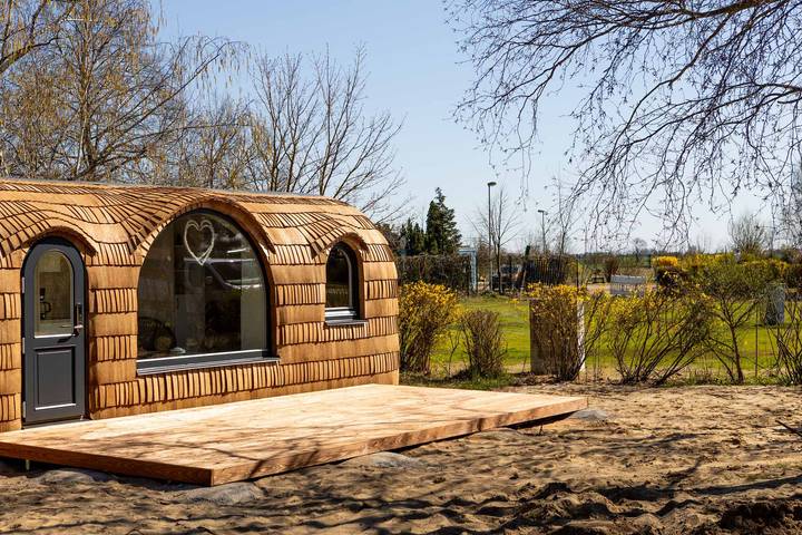 Wohnwagen für 4 Personen, mit Terrasse, kinderfreundlich - 1