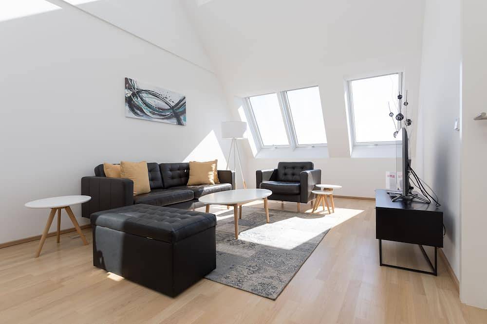 Ganze Wohnung, Moderne Penthouse-Maisonette-Suite in unmittelbarer Nähe der Oper und der Karlskirsche Nr. 1 von 10 in Wien Innenstadt, Wien