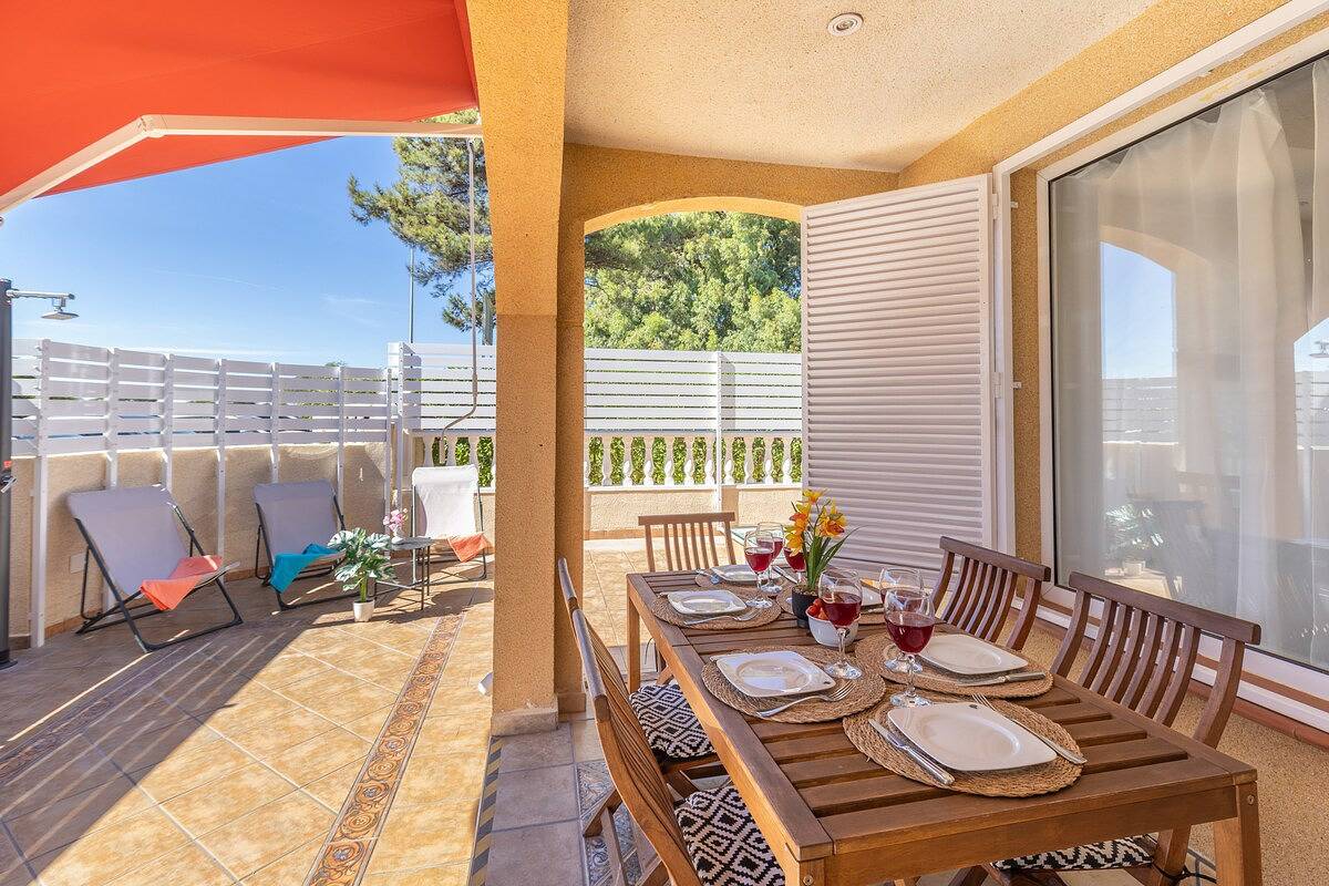 Bungalow pour 6 personnes avec vue sur le lac in Guardamar del Segura, Costa Blanca