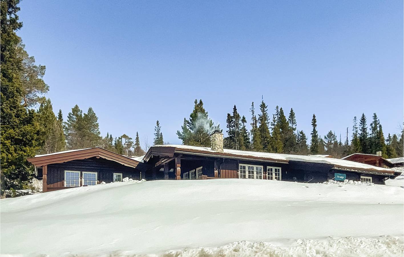 Feriehus for 8 personer med hage in Engerdal 